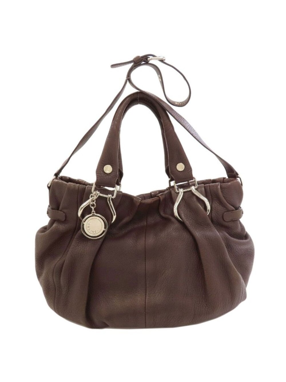Celine Pillow 2-Way Tote Bag Calfskin